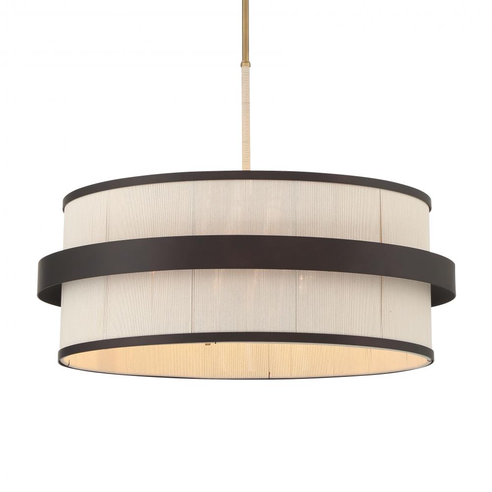 6 LIGHT PENDANT