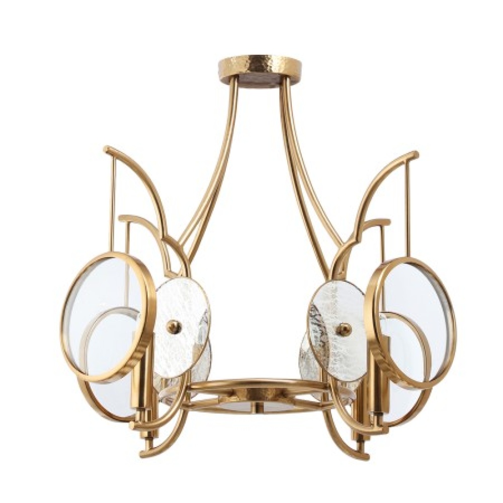 4 LT SEMI FLUSH TO PENDANT