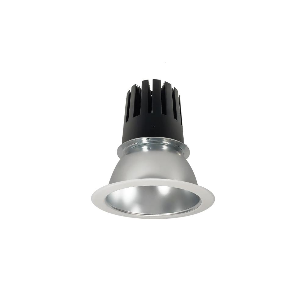 4" Sapphire III Round Open Reflector, 2500lm, 3500K, Narrow Flood Optic, Diffused Clear