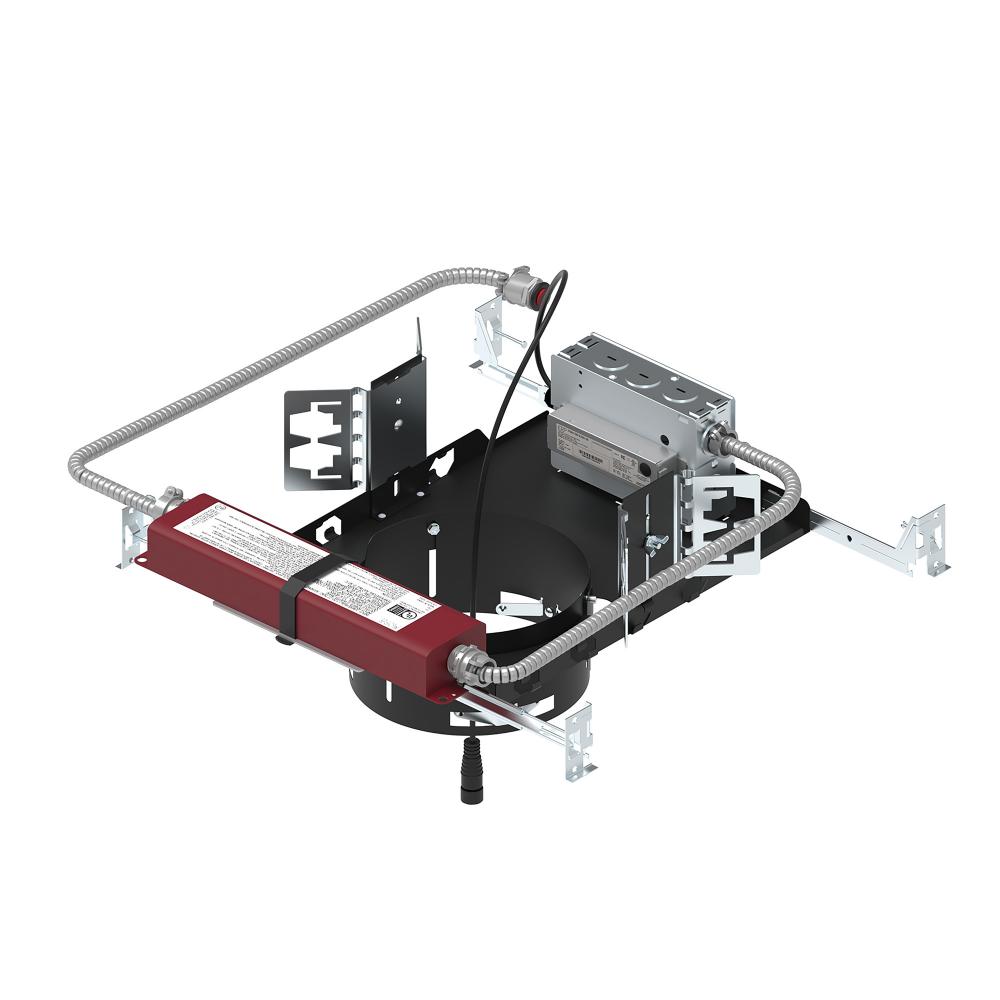 6" Sapphire III Non-IC New Construction Housing w/ Integral Test Switch EM Driver, 60W / 5500lm,