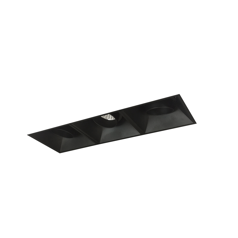 Iolite MLS 3-Head Trimless Reflector Kit, Comfort Dim, 800lm, Black Fixed Downlt./Adj. Gimbal Trims