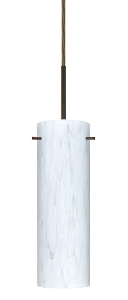Besa Copa Pendant Bronze Carrera 1x40W B10 Medium Base