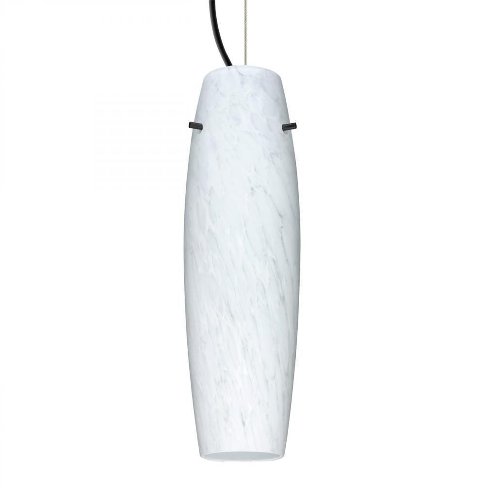 Besa Suzi 14 Pendant Carrera, Black, 1x9W LED