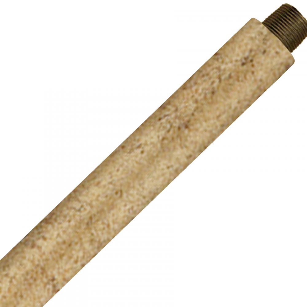 12" Extension Rod in Burnished Brass