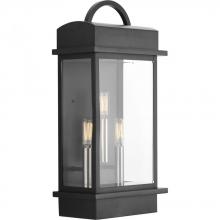 Progress P560003-031 - Santee Collection Three-Light Large Wall-Lantern