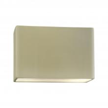 Justice Design Group CER-5659-VAN - Really Big ADA Wide Rectangle - Open Top & Bottom
