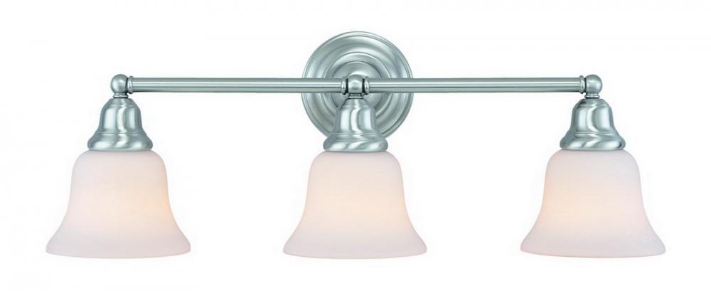 Brockport 3Lt Bath Satin Nickel