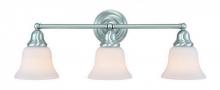 Dolan Designs 493-09 - Brockport 3Lt Bath Satin Nickel