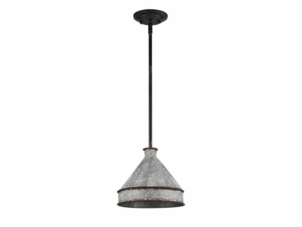 Alcott Linear Pendant in Antique Ivory with No Shade