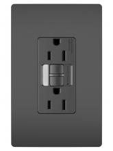 Legrand Radiant 1597NTLTRBKCCD4 - radiant® Tamper-Resistant 15A Duplex Self-Test GFCI Receptacles with SafeLock® Protection (4 pack)
