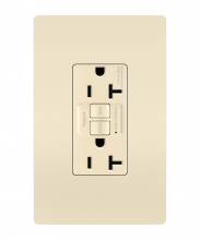 Legrand Radiant 2097TRLA - radiant® Tamper-Resistant 20A Duplex Self-Test GFCI Receptacle with SafeLock® Protection