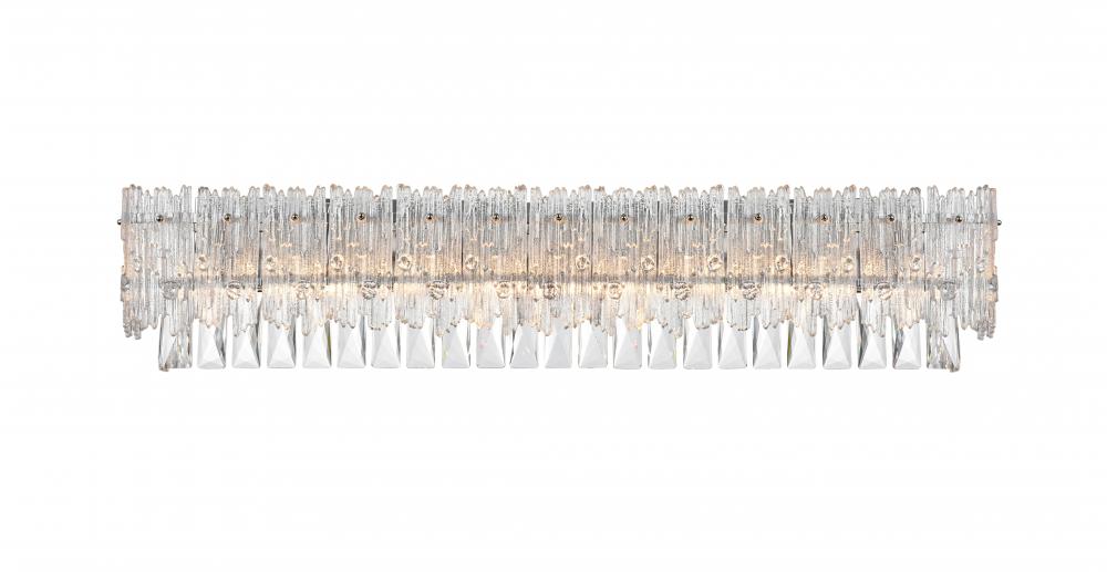 Emilia 34.5 inch Wall Sconce in Chrome