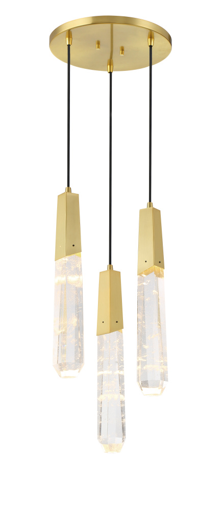 DRIFTING DROPLETS - 3x6W LED PENDANT