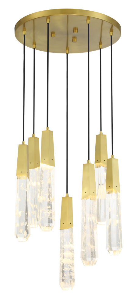DRIFTING DROPLETS - 7LT LED PENDANT