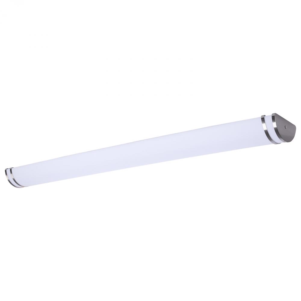 Glamour; LED 49 Inch Vanity; Brushed Nickel Finish; 27K/3K/35K/4K/5K CCT Selectable