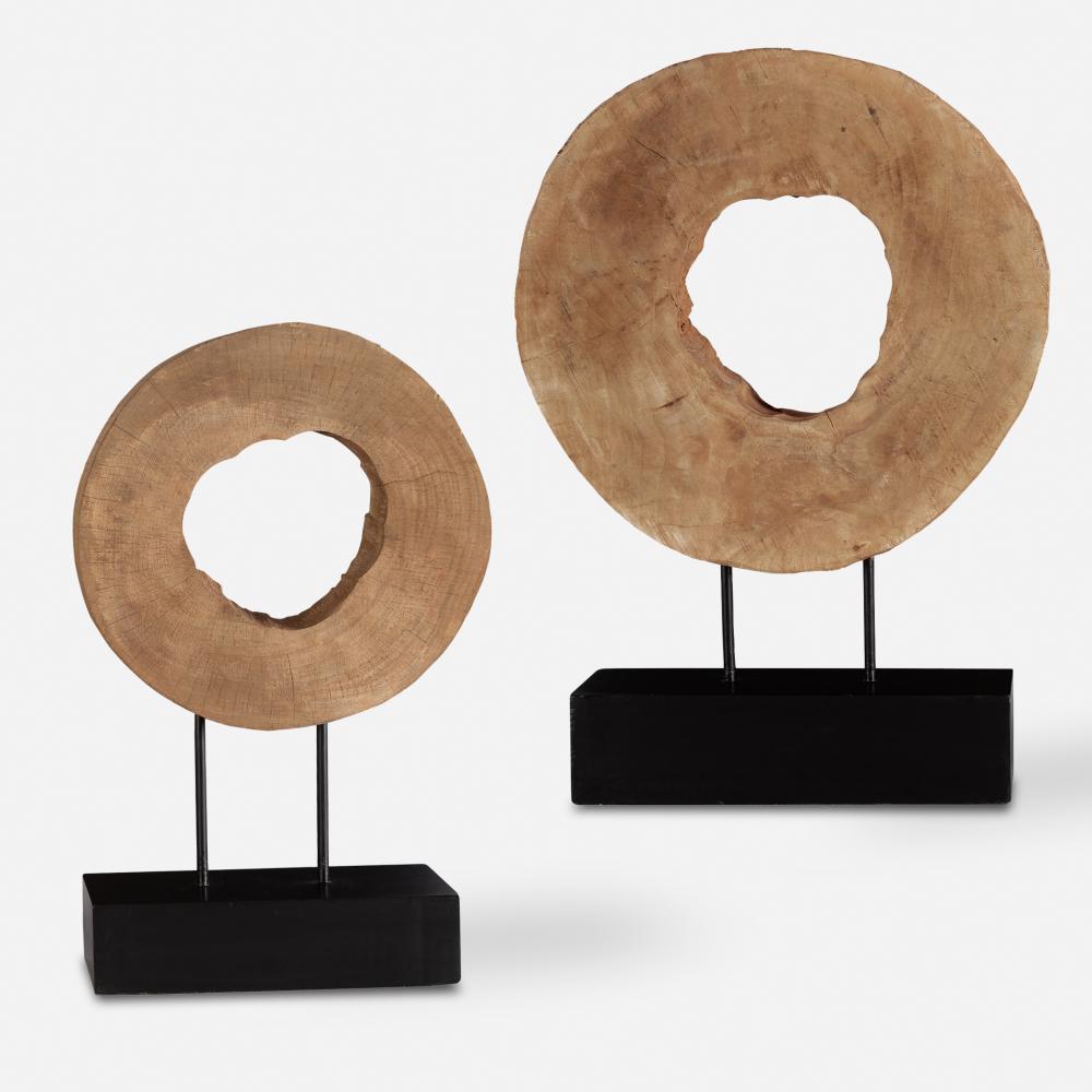 Uttermost Ashlea Wooden Sculptures Set/2