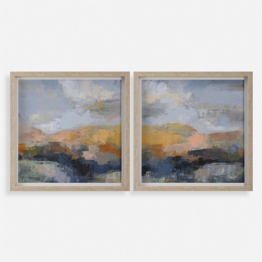 Uttermost Dusk Framed Prints Set/2