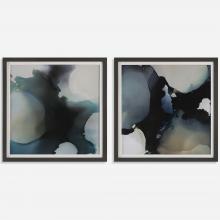 Uttermost 41458 - Uttermost Telescopic Abstract Framed Prints Set/2