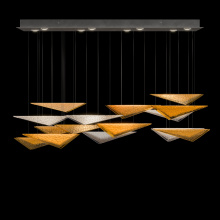 Fine Art Handcrafted Lighting 100117-46 - Volo 58"W Rectangular Pendant