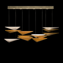 Fine Art Handcrafted Lighting 100118-53 - Volo 58"W Rectangular Pendant